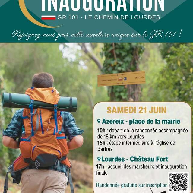 Balade accompagnée : inauguration du GR101