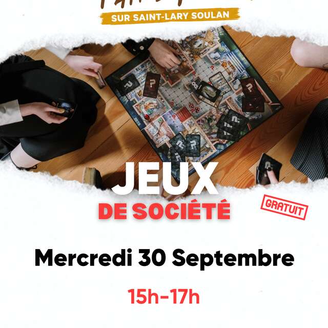 Jeux de société autour du patrimoine - MOIS DU PATRIMOINE
