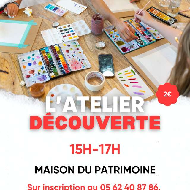 Atelier découverte créatif