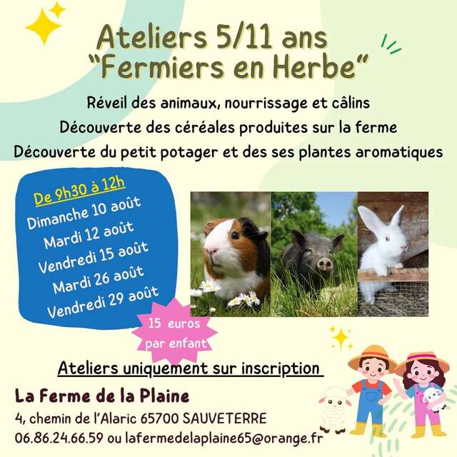 Ateliers "Fermiers en Herbe"