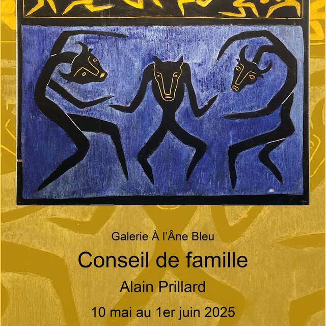 Exposition à l'Ane Bleu