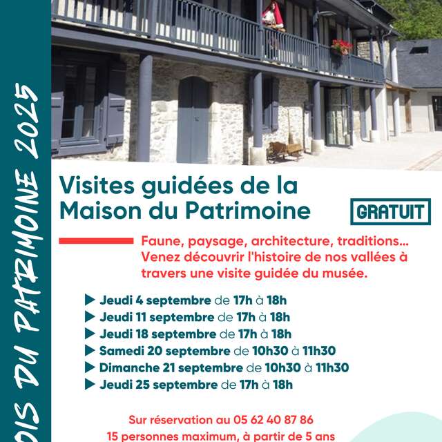 Visite guidée de la Maison du Patrimoine