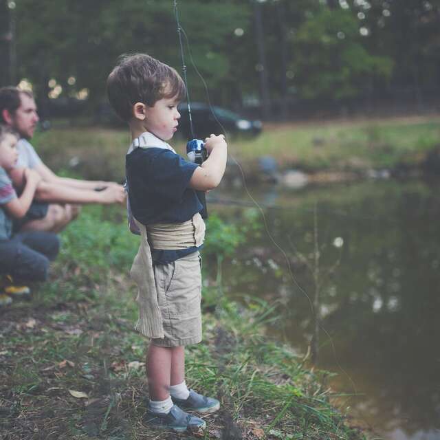 Fabrique ta canne et pêche