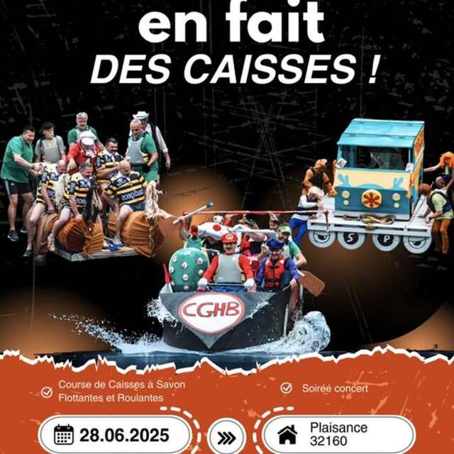 Course de caisse à savon