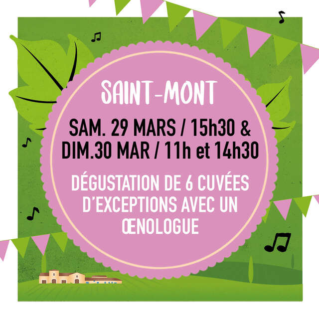 Saint Mont vignoble en fête