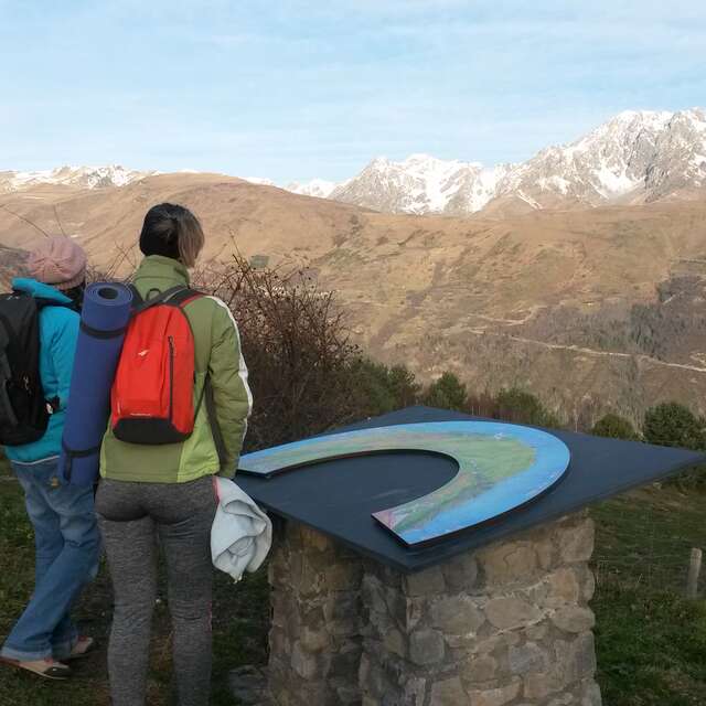 Visite du sentier nature à Ens