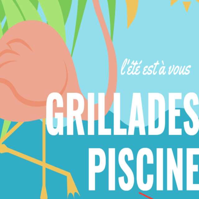 Soirée grillades à la piscine