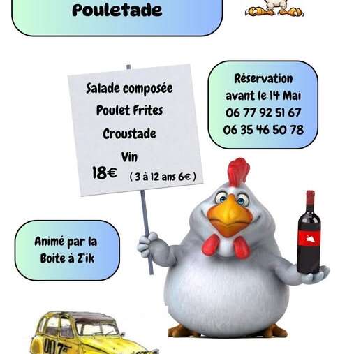 Repas pouletade
