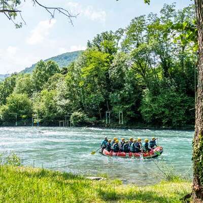 DESCENTE DU GAVE DE PAU EN RAFTING AVEC HPSN