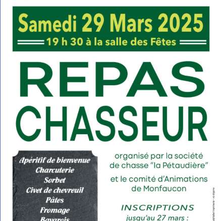 Repas chasseur
