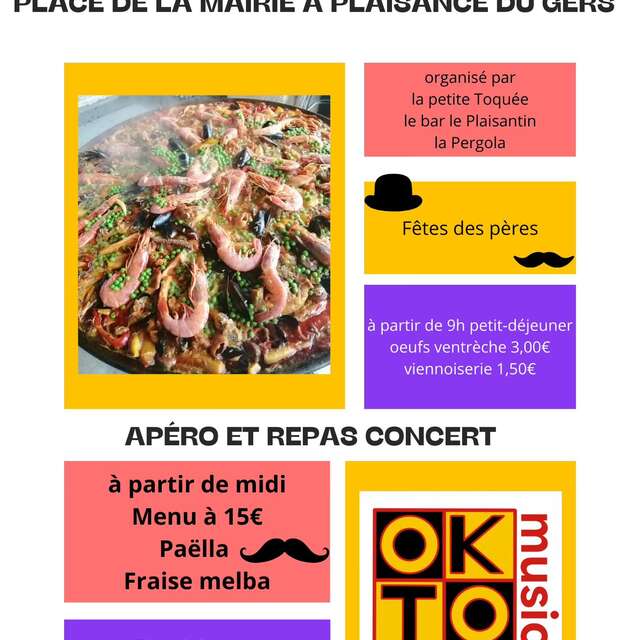 Repas concert