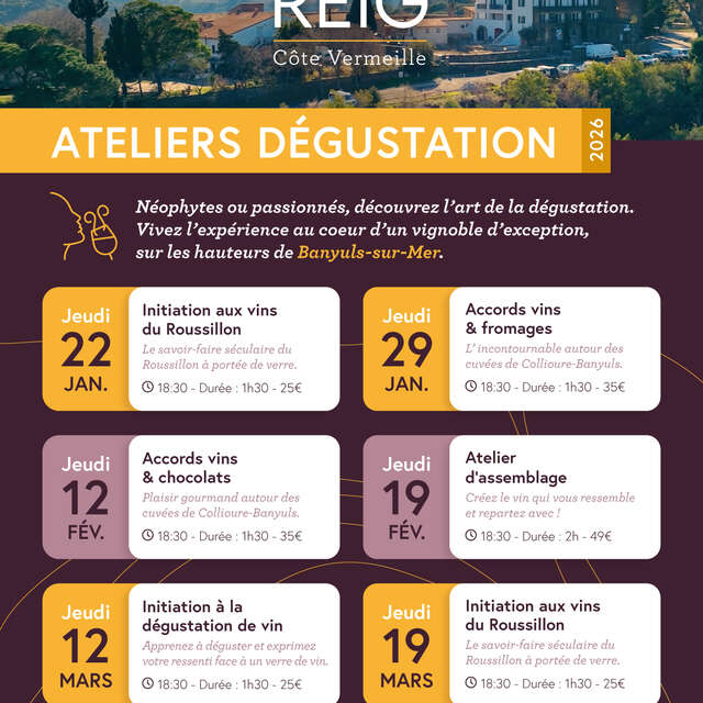 ATELIERS DÉGUSTATION DU MAS REIG