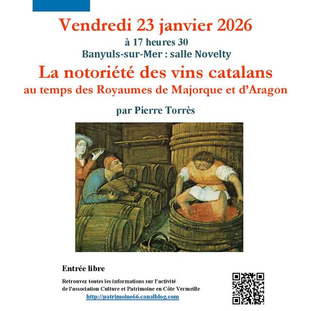 CONFERENCE CULTURE ET PATRIMOINE – JANVIER