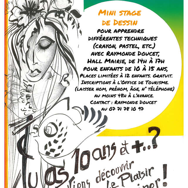 MINI-STAGE DE DESSIN