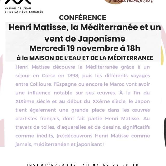 HENRI MATISSE, LA MÉDITERRANÉE ET UN VENT DE JAPONISME '' PAR PAULINE RACONTE L'ART.