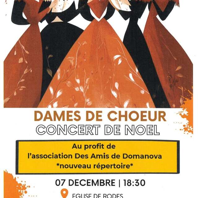 CONCERT DE NOËL DAMES DE CHOEUR