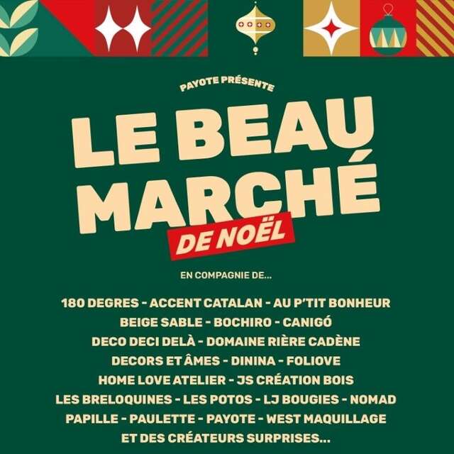 LE BEAU MARCHÉ DE NOEL - AU DOMAINE CADÈNE