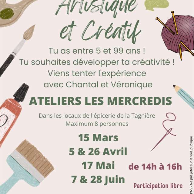 Atelier artistique et créatif