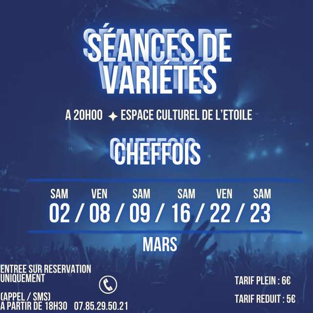 SÉANCES DE VARIÉTÉS