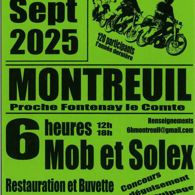 Endurance"6 heures Mob et Solex"