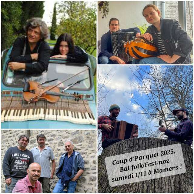 Festival Coup d'Parquet 2025 - Bal folk et fest-noz