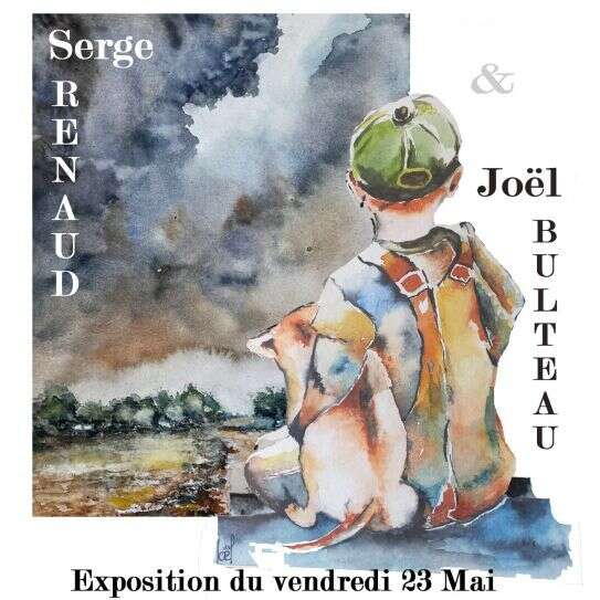 Exposition de Serge Renaud et Joël Bulteau - Galerie des Loges