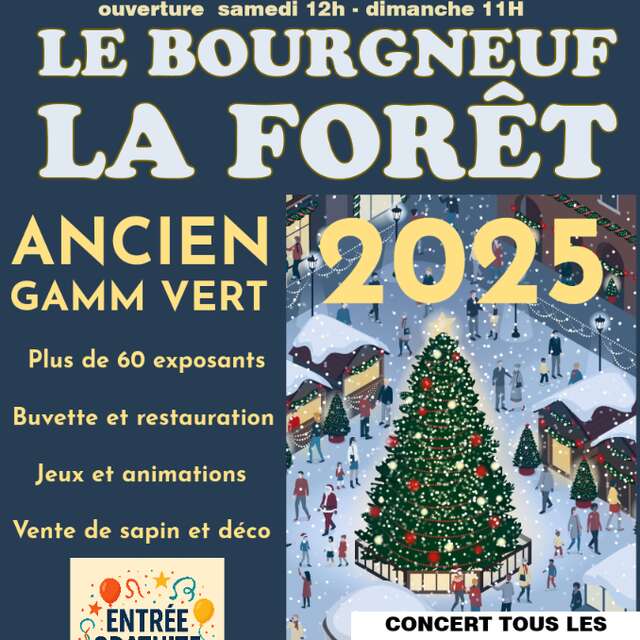 Marché de Noël - Bourgneuf-la-Forêt