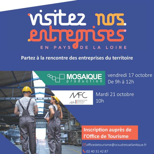 VISITEZ NOS ENTREPRISES "MANUFACTURE FRANCAISE DU CYCLE"