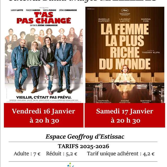 Projection du film "La femme la plus riche du monde"