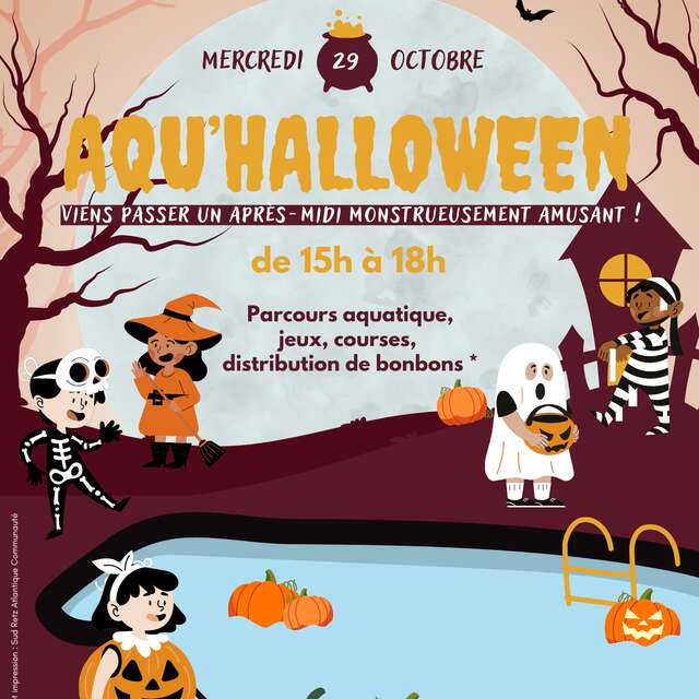 HALLOWEEN A LA PISCINE