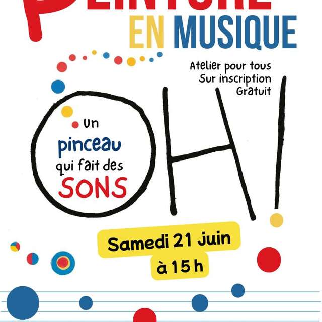 Atelier peinture en musique