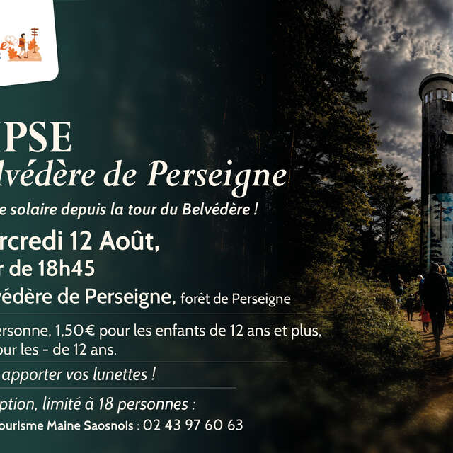 Éclipse au Belvédère de Perseigne