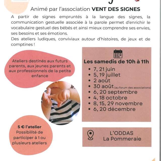 Atelier Bébé signes