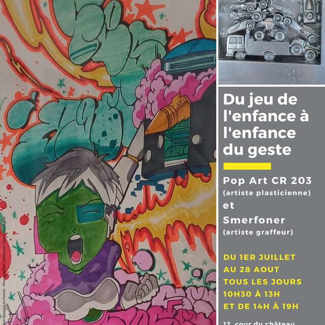 EXPOSITION "DU JEU DE L'ENFANCE À L'ENFANCE DU GESTE"