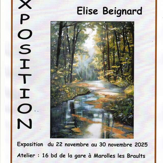 Exposition d'Élise Beignard "Les chemins"