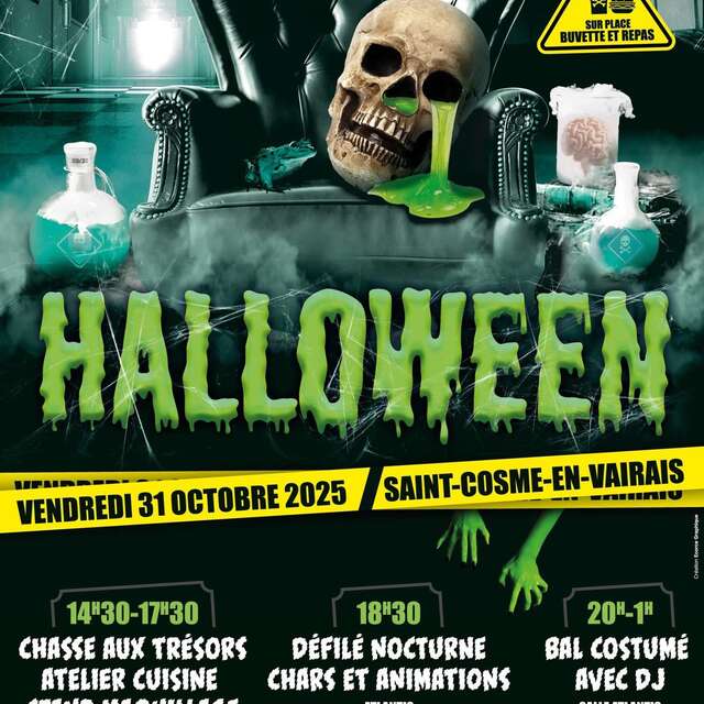 Halloween à Saint Cosme-en-Vairais