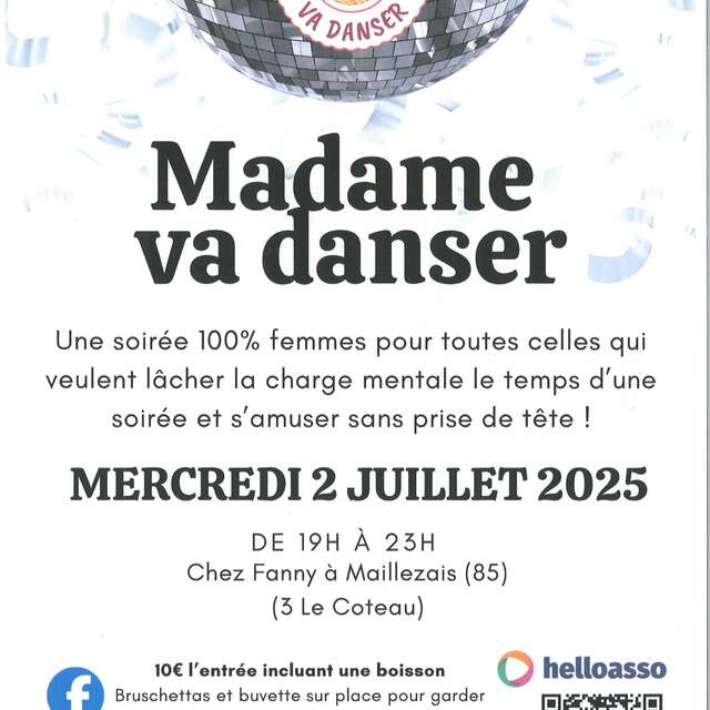 Madame va danser