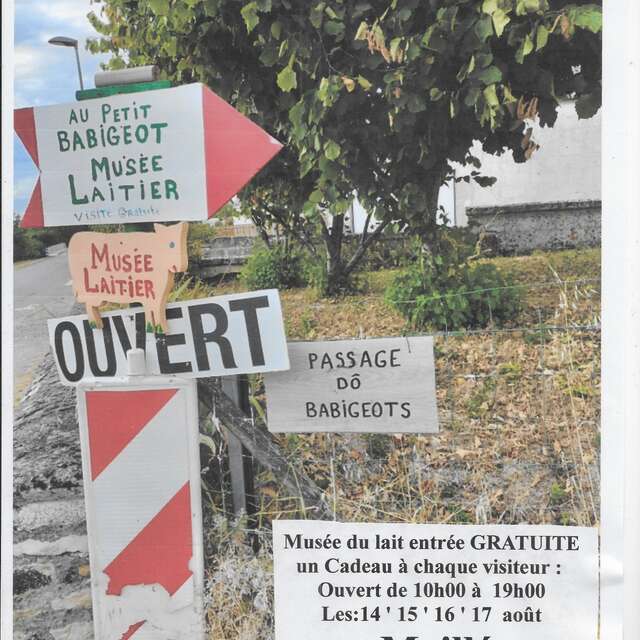 Visite du Musée laitier de Maillé
