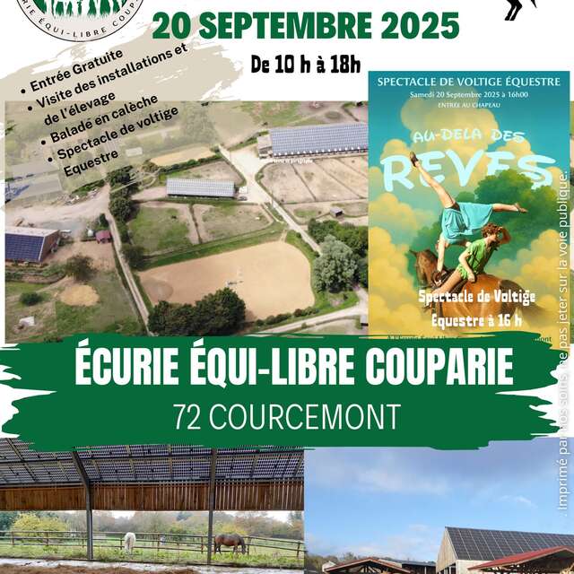 Portes ouvertes chez Écurie Équi-Libre Couparie