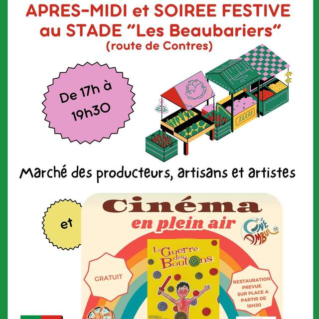 Après-midi et soirée festive