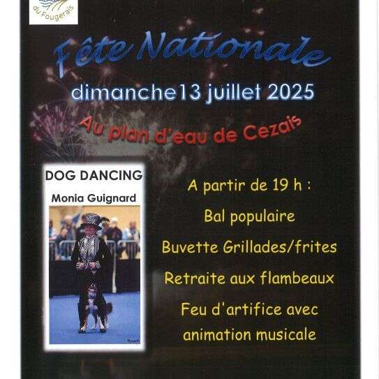 Fête nationale à Cezais