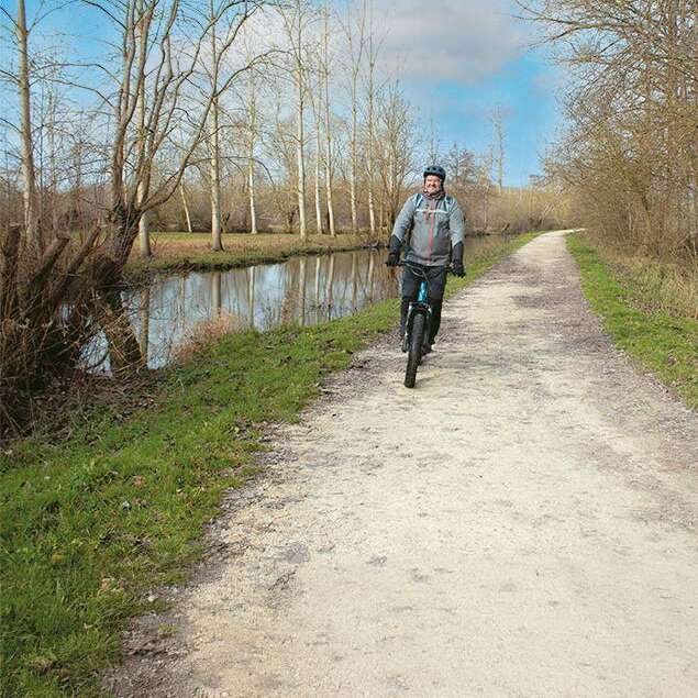 Balade en trottinette électrique tout-terrain Marais Poitevin - départ Vix