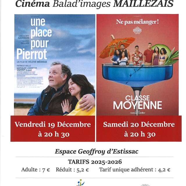 Projection du film "Une place pour Pierrot"