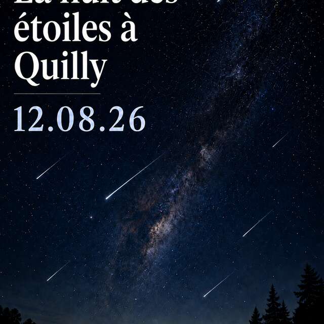 Une soirée astronomie à Quilly ! La Nuit des étoiles !
