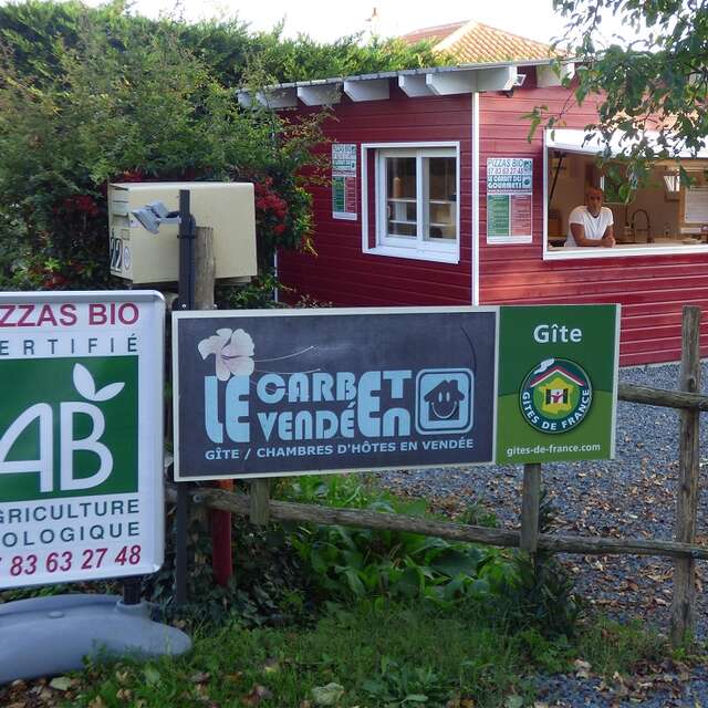 LE CARBET DES GOURMETS KIOSQUE À PIZZA BIO