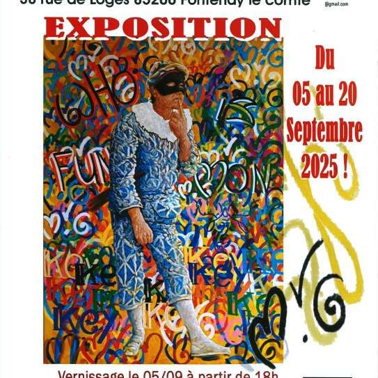 Exposition de Damien Poussain alias Mr G à la Galerie des loges