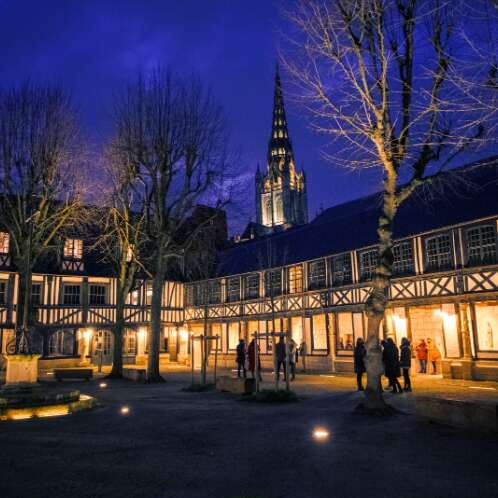 Visite guidée nocturne de l'Aître Saint-Maclou