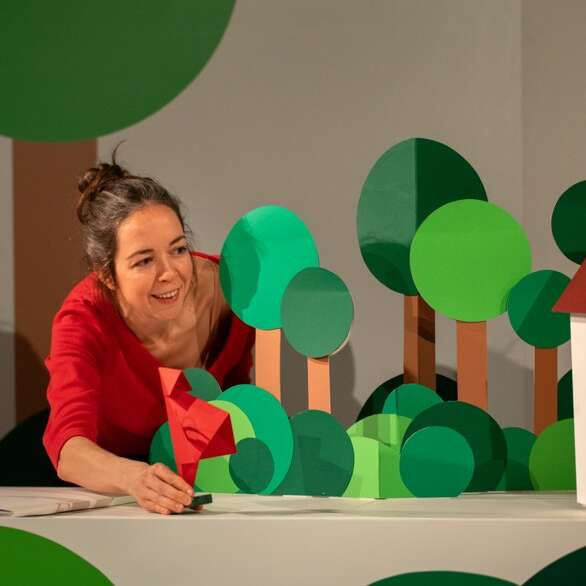 Petit POP’RON rouge - Théâtre de papier et pop-up par la compagnie Gingolph Gateau (Festival Loupiote #1)