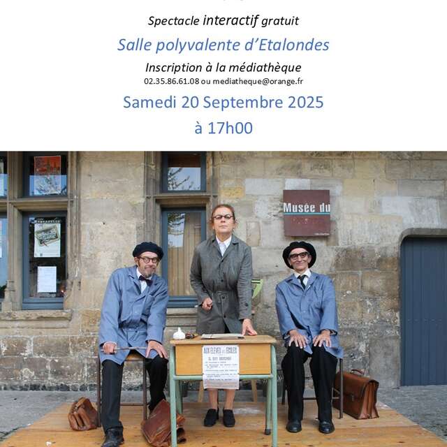 Spectacle : "Les Z'instits"