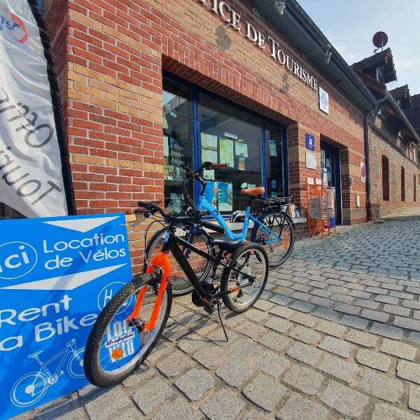 Location de vélos - Bureau d'accueil de l'Office de tourisme Terroir de Caux